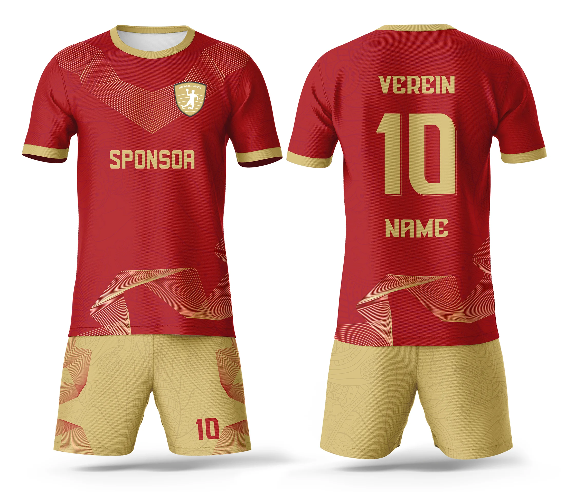 Handball Trikot & Hose bedrucken | Design HND-04