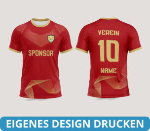 Eigenes Fußball-Trikotdesign drucken