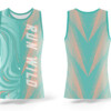 Ärmellose Laufshirts selber gestalten | Design LFN-114(Ä)