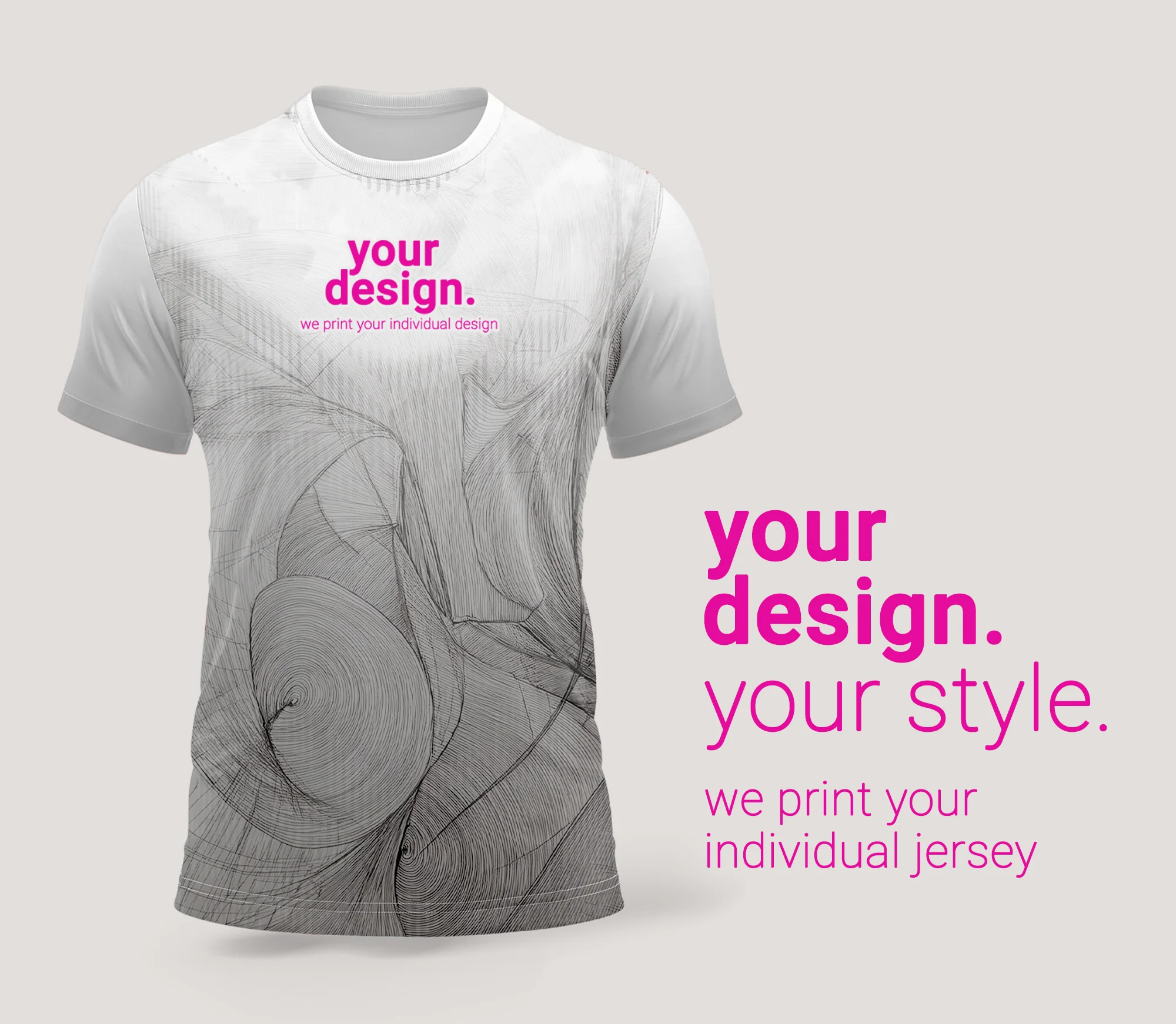 Eigenes Trikot zum selbst gestalten | Vorderseite